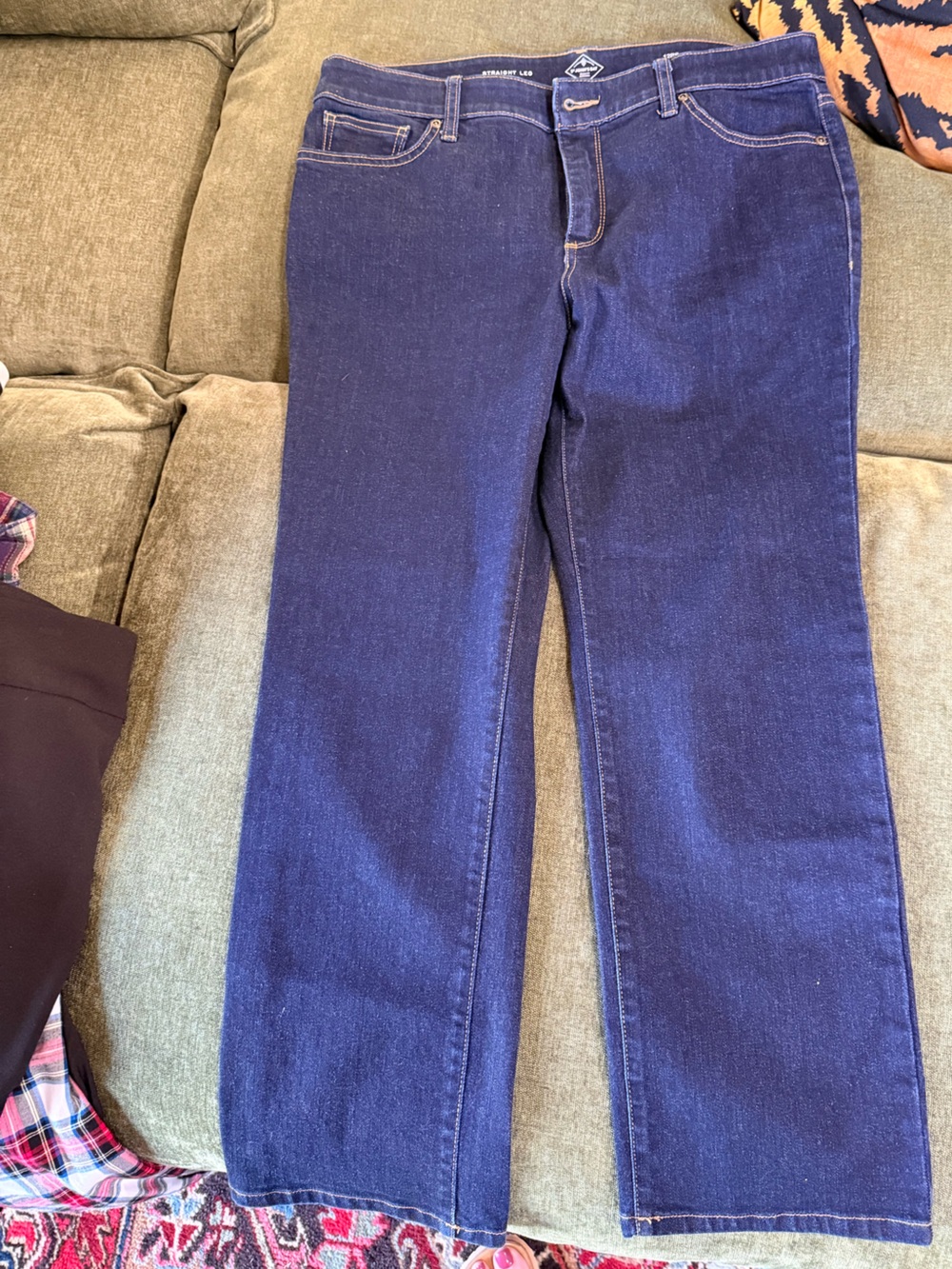 Women’s Dark Blue Straight Leg Jeans